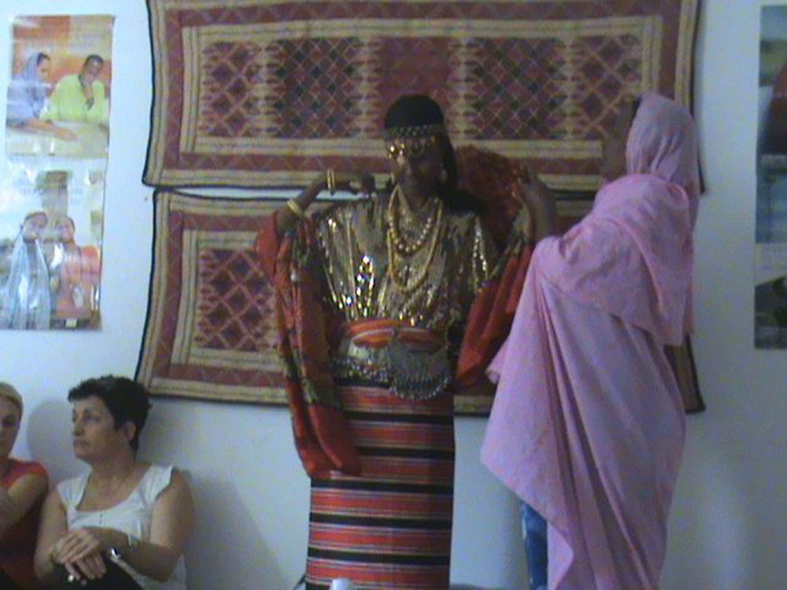 Prepartion de la marié